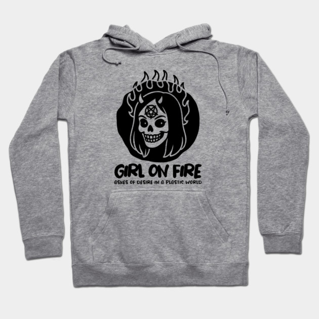 GIRL ON FIRE Hoodie by Fabrik