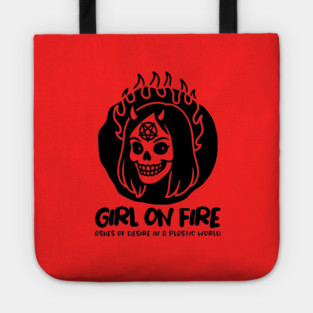 GIRL ON FIRE Tote