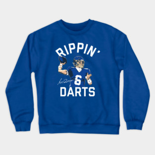 Giants Jaxson Dart Rippin Darts Crewneck Sweatshirt