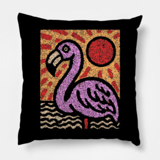 The Balance | A Vibrant Folk Art Tarot Card Pillow