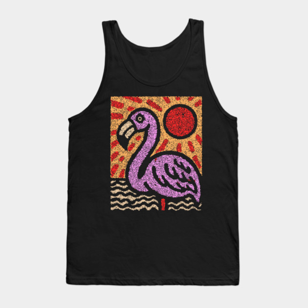 The Balance | A Vibrant Folk Art Tarot Card Tank Top by TuncGK