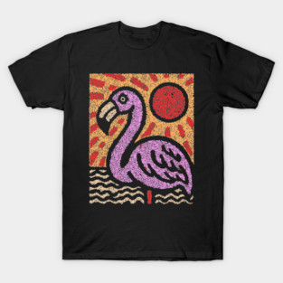 The Balance | A Vibrant Folk Art Tarot Card T-Shirt