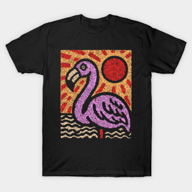 The Balance | A Vibrant Folk Art Tarot Card T-Shirt by TuncGK