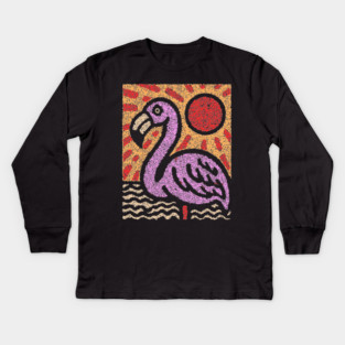 The Balance | A Vibrant Folk Art Tarot Card Kids Long Sleeve T-Shirt
