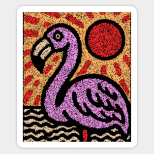 The Balance | A Vibrant Folk Art Tarot Card Sticker