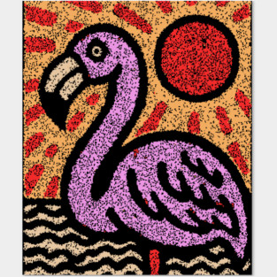 The Balance | A Vibrant Folk Art Tarot Card Posters and Art