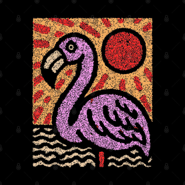 The Balance | A Vibrant Folk Art Tarot Card by TuncGK