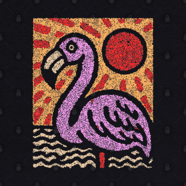 The Balance | A Vibrant Folk Art Tarot Card by TuncGK