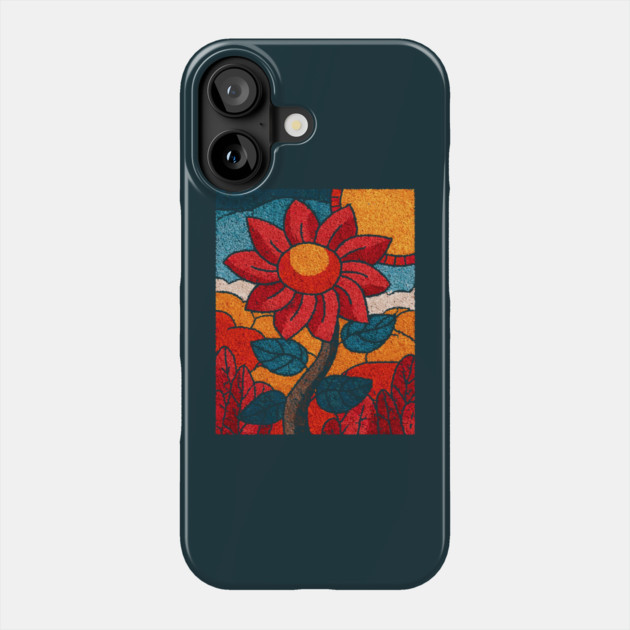 The Harvest | An Autumn Folk Art Tarot Card Phone Case by TuncGK