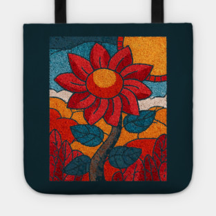 The Harvest | An Autumn Folk Art Tarot Card Tote