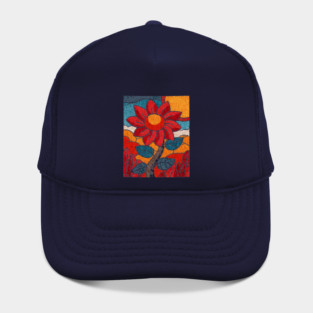 The Harvest | An Autumn Folk Art Tarot Card Hat