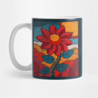 The Harvest | An Autumn Folk Art Tarot Card Mug