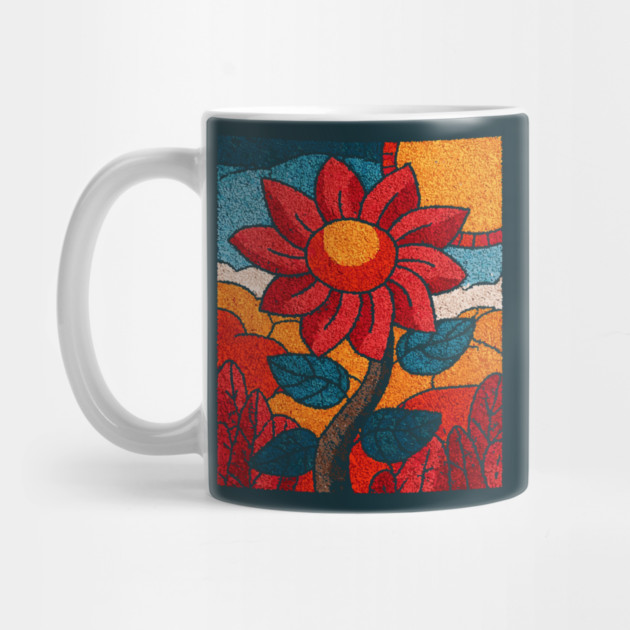 The Harvest | An Autumn Folk Art Tarot Card by TuncGK