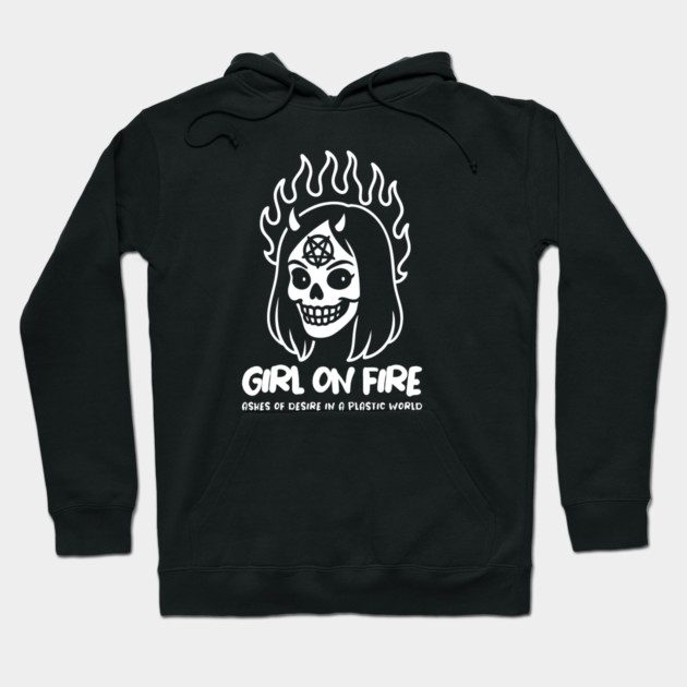 GIRL ON FIRE Hoodie by Fabrik