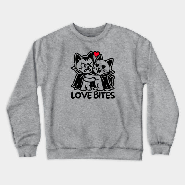 LOVE BITES Crewneck Sweatshirt by Fabrik