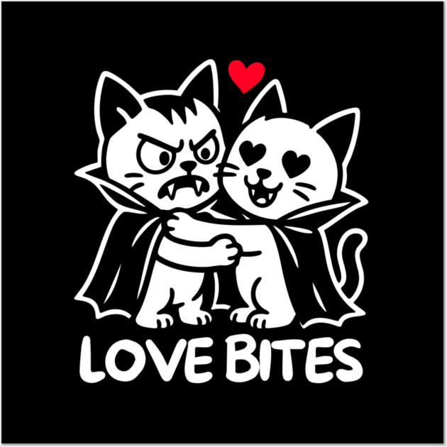 LOVE BITES Wall Art by Fabrik
