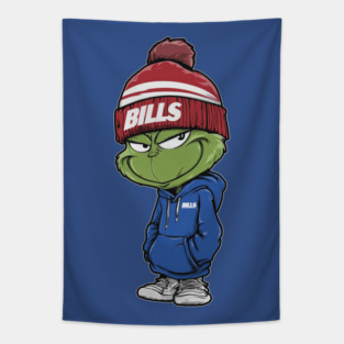 Grinch Buffalo Bills M7977 Tapestry