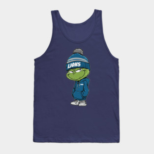 Grinch Detroit Lions M7978 Tank Top