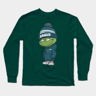 Grinch Philadelphia Eagles M7980 Long Sleeve T-Shirt