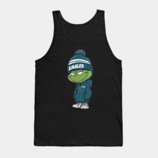Grinch Philadelphia Eagles M7980 Tank Top