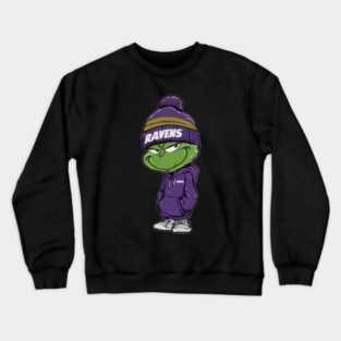 Grinch Baltimore Ravens M7981 Crewneck Sweatshirt