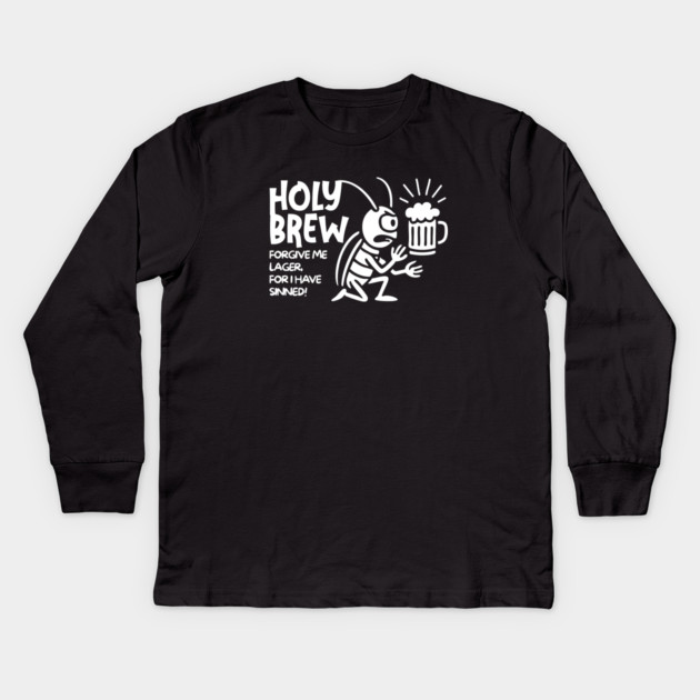 HOLY BREW Kids Long Sleeve T-Shirt by Fabrik