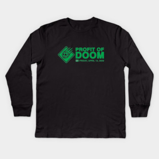 PROFIT OF DOOM Kids Long Sleeve T-Shirt