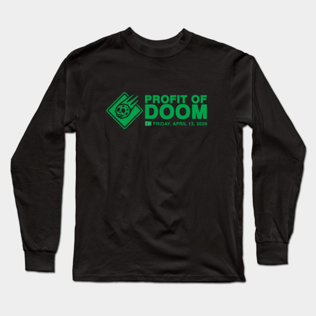 PROFIT OF DOOM Long Sleeve T-Shirt by Fabrik