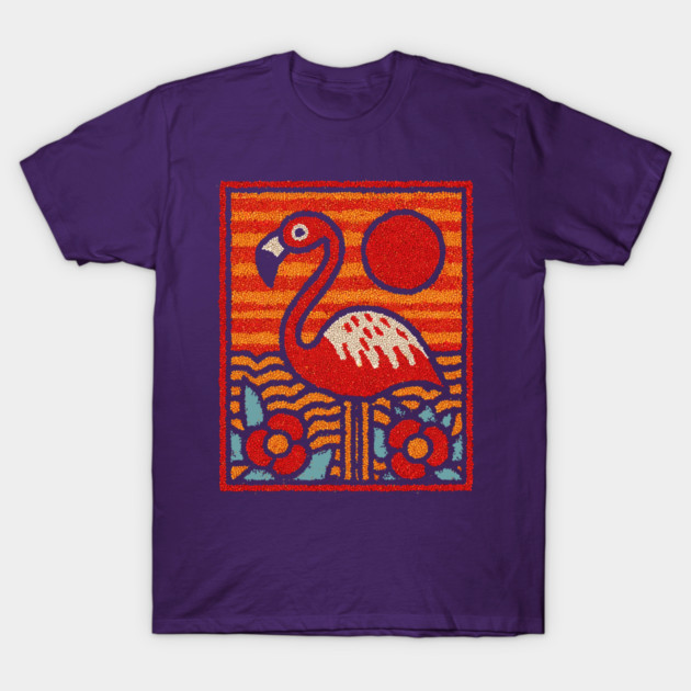 The Oasis | A Tropical Folk Art Tarot Card T-Shirt by TuncGK
