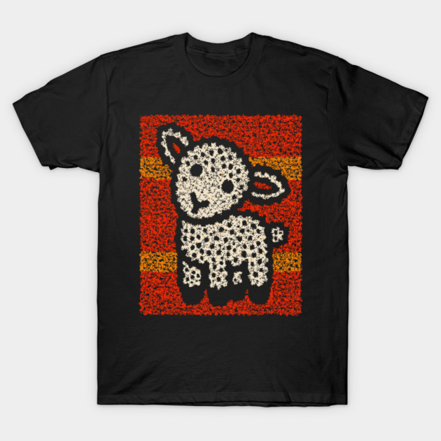 The Lamb | A Wearable Art Tapestry T-Shirt by TuncGK