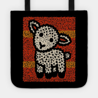The Lamb | A Wearable Art Tapestry Tote