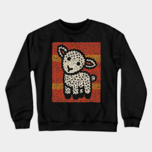 The Lamb | A Wearable Art Tapestry Crewneck Sweatshirt
