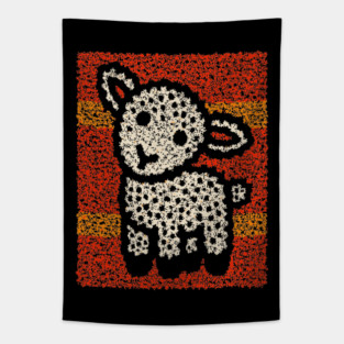 The Lamb | A Wearable Art Tapestry Tapestry