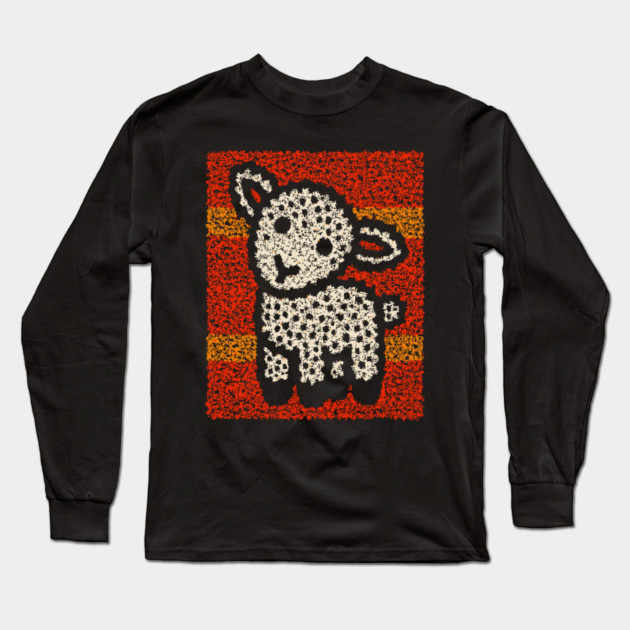 The Lamb | A Wearable Art Tapestry Long Sleeve T-Shirt by TuncGK