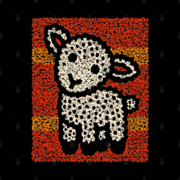 The Lamb | A Wearable Art Tapestry by TuncGK