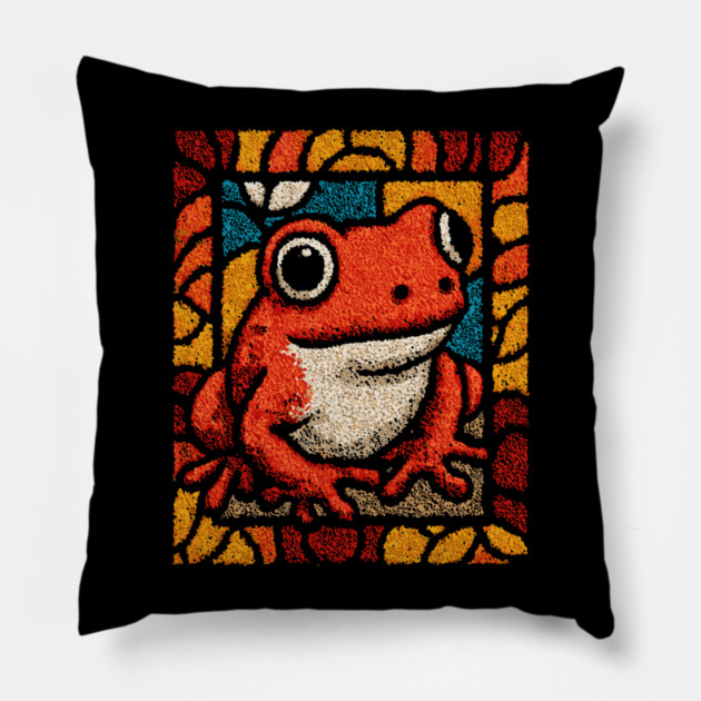 The Abundance | A Colorful Folk Art Tarot Pillow by TuncGK