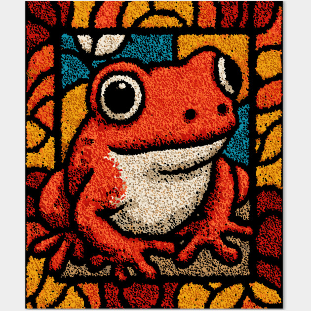 The Abundance | A Colorful Folk Art Tarot Wall Art by TuncGK