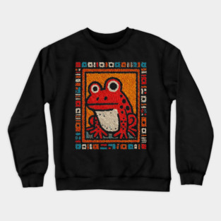 The Transformation | A Folk Art Tarot Card Crewneck Sweatshirt