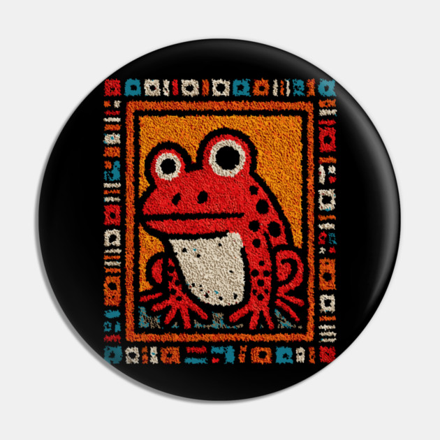 The Transformation | A Folk Art Tarot Card Pin by TuncGK