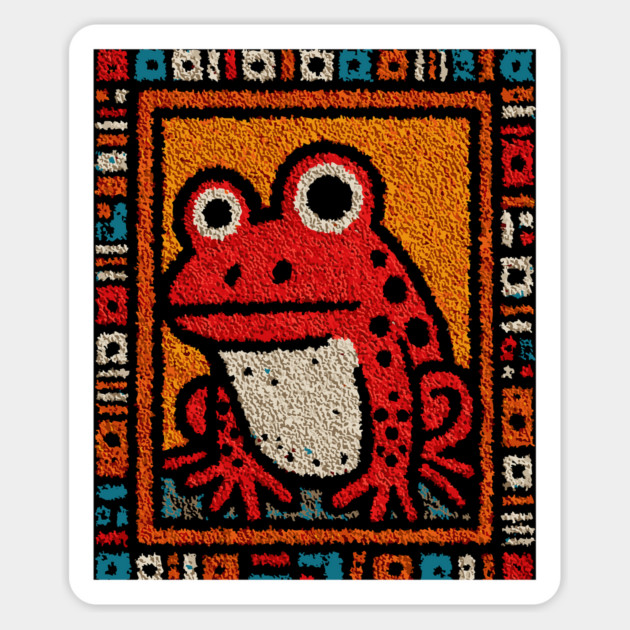 The Transformation | A Folk Art Tarot Card Magnet by TuncGK