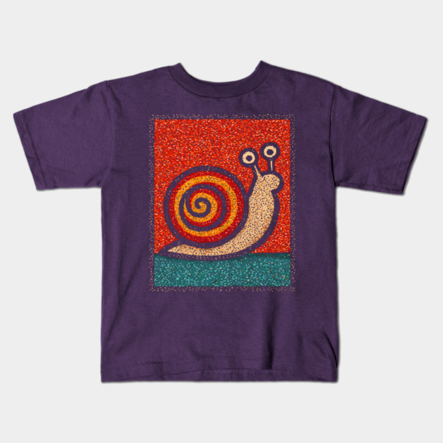 The Spiral | A Wearable Art Mosaic Kids T-Shirt by TuncGK