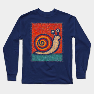 The Spiral | A Wearable Art Mosaic Long Sleeve T-Shirt