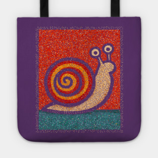 The Spiral | A Wearable Art Mosaic Tote