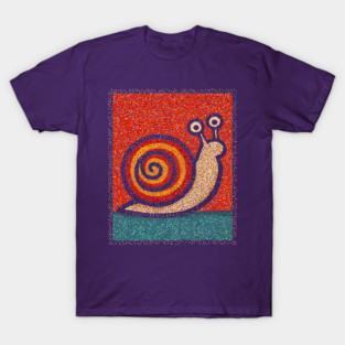 The Spiral | A Wearable Art Mosaic T-Shirt