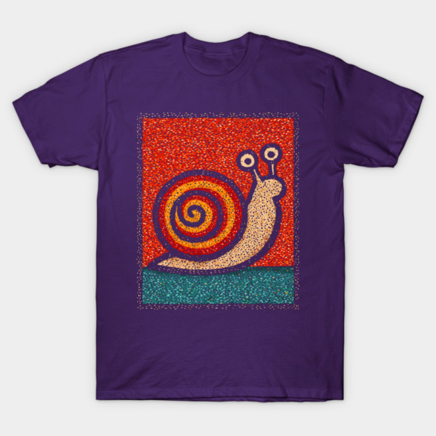 The Spiral | A Wearable Art Mosaic T-Shirt by TuncGK