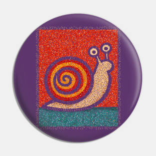 The Spiral | A Wearable Art Mosaic Pin