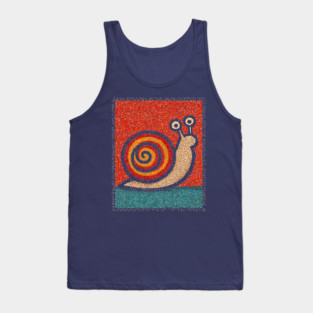 The Spiral | A Wearable Art Mosaic Tank Top