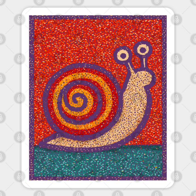 The Spiral | A Wearable Art Mosaic Sticker by TuncGK