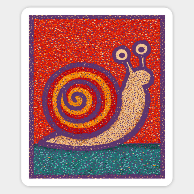 The Spiral | A Wearable Art Mosaic Magnet by TuncGK
