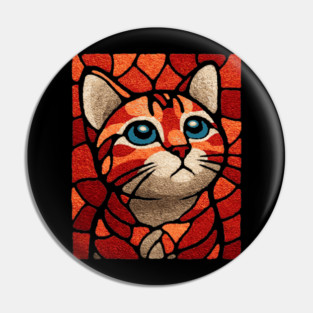 The Familiar | A Byzantine Icon Style Cat Pin